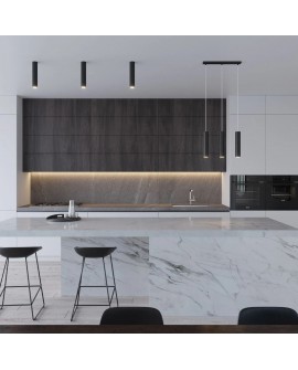 Lampa wisząca LAGOS 2 czarny Sollux SL.0328