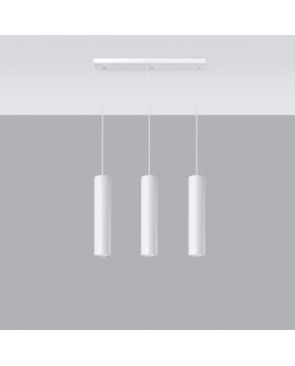 Lampa wisząca LAGOS 3L biały Sollux SL.0325