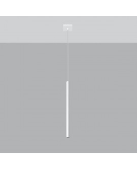 Lampa wisząca PASTELO 1 biała Sollux SL.0465