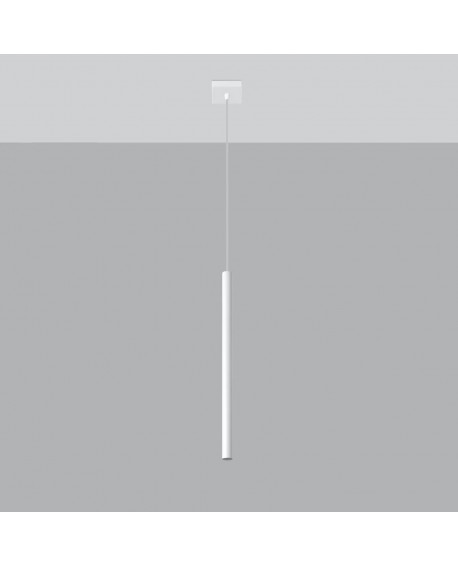 Lampa wisząca PASTELO 1 biała Sollux SL.0465