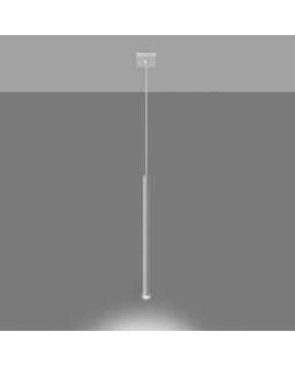Lampa wisząca PASTELO 1 biała Sollux SL.0465