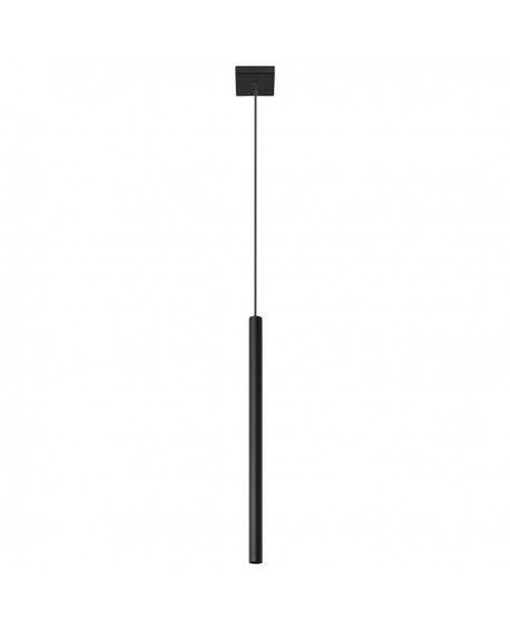 Lampa wisząca PASTELO 1 czarna Sollux SL.0469