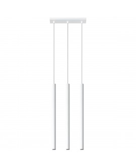 Lampa wisząca PASTELO 3 biała Sollux SL.0466
