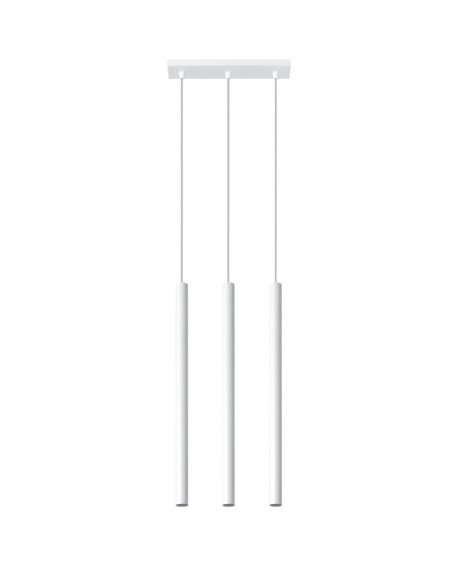 Lampa wisząca PASTELO 3 biała Sollux SL.0466
