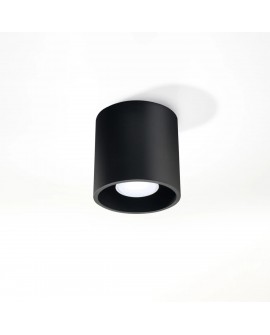 Plafon ORBIS 1 czarny Sollux SL.0016