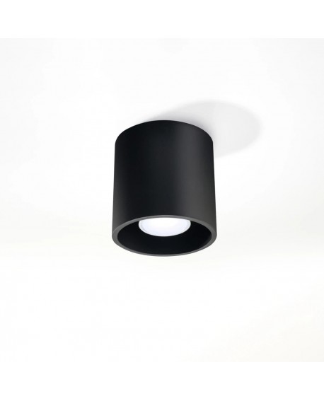 Plafon ORBIS 1 czarny Sollux SL.0016