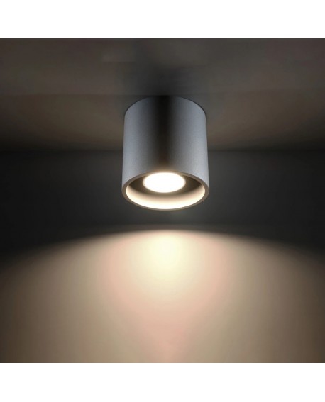 Plafon ORBIS 1 szary Sollux SL.0018