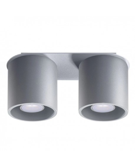 Plafon ORBIS 2 szary Sollux SL.0055