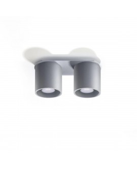 Plafon ORBIS 2 szary Sollux SL.0055