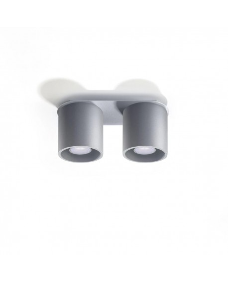 Plafon ORBIS 2 szary Sollux SL.0055