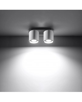 Plafon ORBIS 2 biały Sollux SL.0056