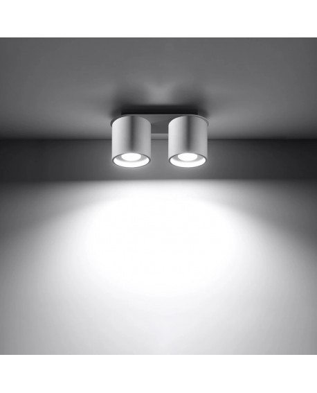 Plafon ORBIS 2 biały Sollux SL.0056