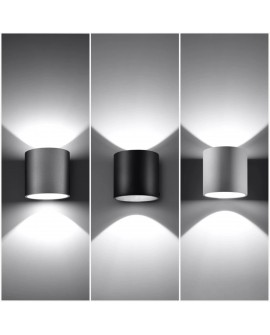 Kinkiet ORBIS 1 czarny Sollux SL.0048