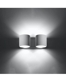 Kinkiet ORBIS 2 biały Sollux SL.0659