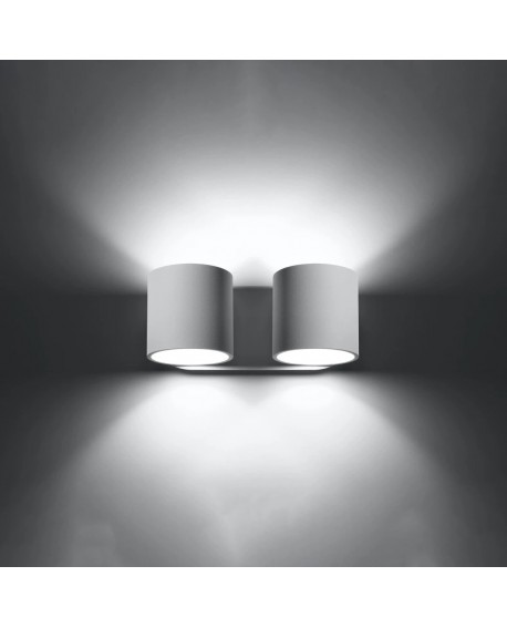 Kinkiet ORBIS 2 biały Sollux SL.0659