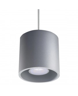 Lampa wisząca ORBIS 1 szary Sollux SL.0052