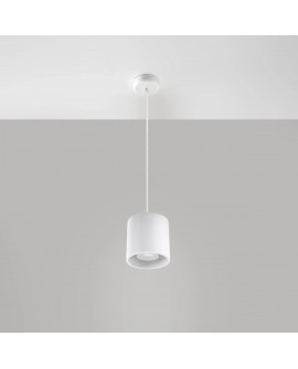 Lampa wisząca ORBIS 1 biały Sollux SL.0053
