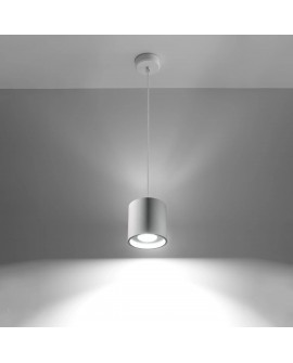 Lampa wisząca ORBIS 1 biały Sollux SL.0053
