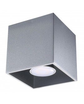 Plafon QUAD 1 szary Sollux SL.0024
