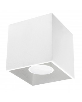 Plafon QUAD 1 biały Sollux SL.0027