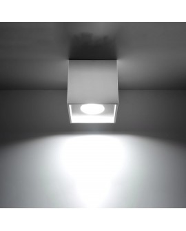 Plafon QUAD 1 biały Sollux SL.0027