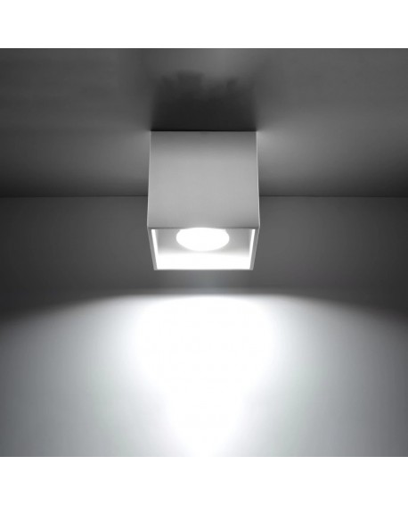 Plafon QUAD 1 biały Sollux SL.0027