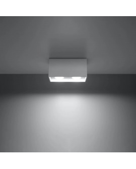 Plafon QUAD MAXI biały Sollux SL.0380