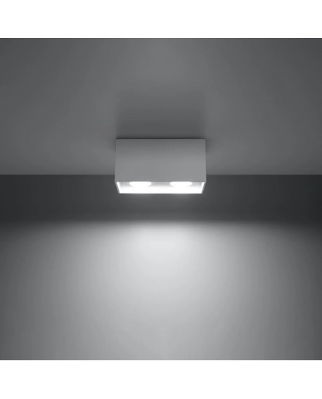 Plafon QUAD MAXI biały Sollux SL.0380