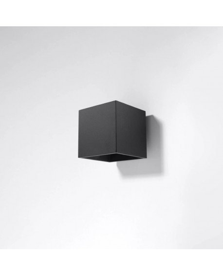 Kinkiet QUAD 1 czarny Sollux SL.0057
