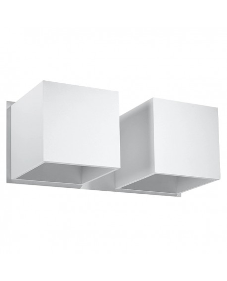 Kinkiet QUAD 2 biały Sollux SL.0656