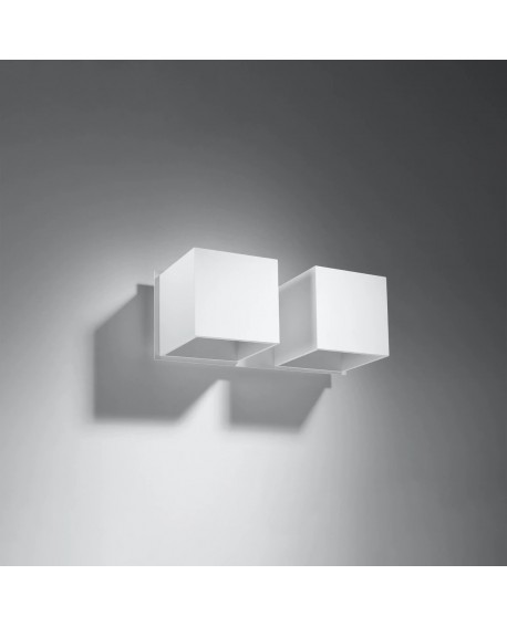 Kinkiet QUAD 2 biały Sollux SL.0656