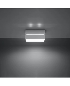 Plafon LOBO MAXI biały Sollux SL.0383