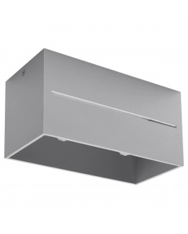 Plafon LOBO MAXI szary Sollux SL.0385