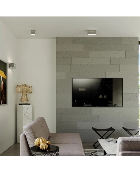 Plafon LOBO MAXI szary Sollux SL.0385