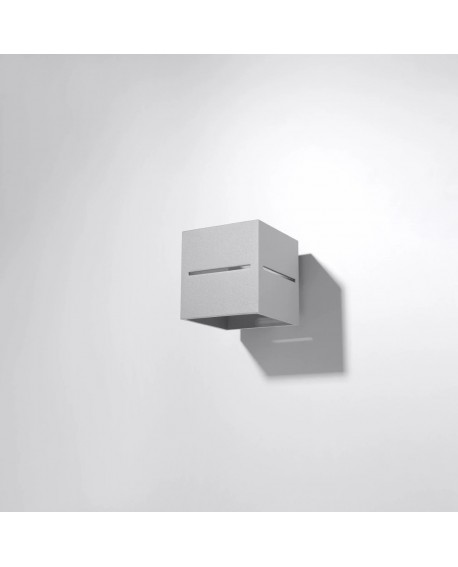 Kinkiet LOBO szary Sollux SL.0205