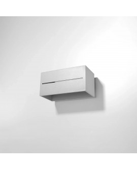 Kinkiet LOBO MAXI szary Sollux SL.0529