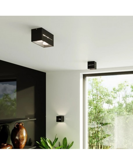 Kinkiet LOBO MAXI czarny Sollux SL.0530