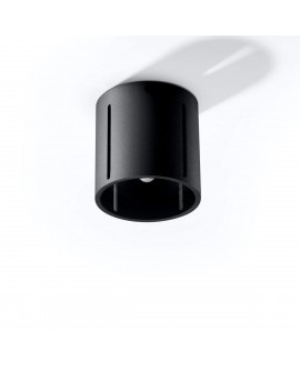 Plafon INEZ czarny Sollux SL.0356