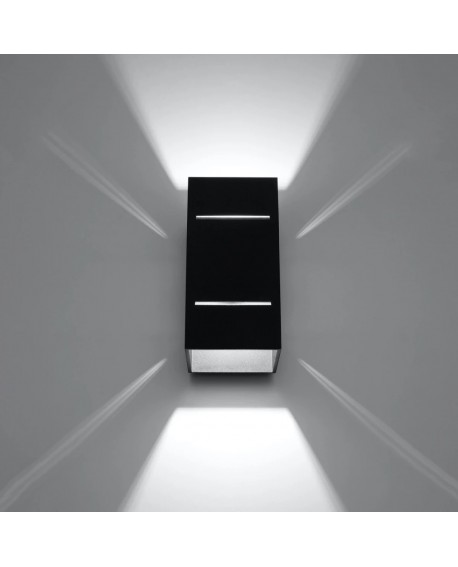 Kinkiet BLOCCO czarny Sollux SL.0478