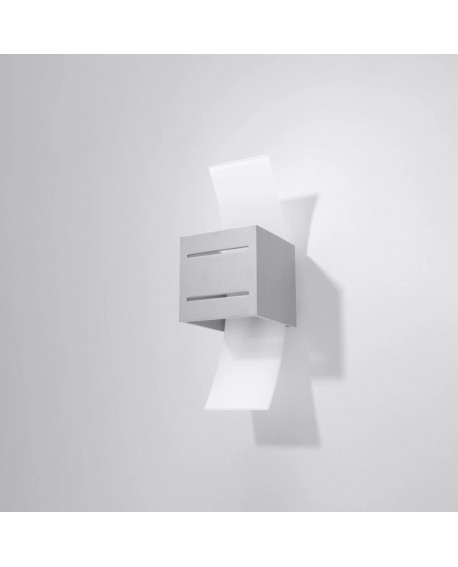 Kinkiet LORETO szary Sollux SL.0202