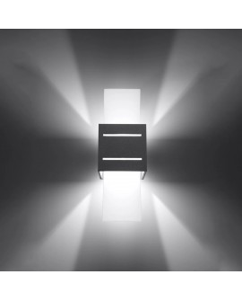 Kinkiet LORETO szary Sollux SL.0202