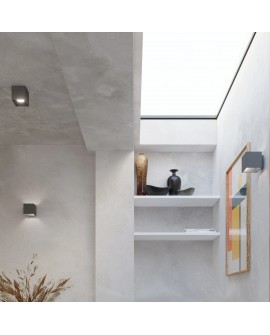 Plafon QUAD 1 antracyt Sollux SL.0567