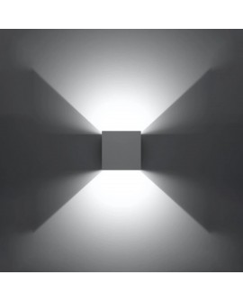 Kinkiet LUCA biały LED IP54 Sollux SL.0544