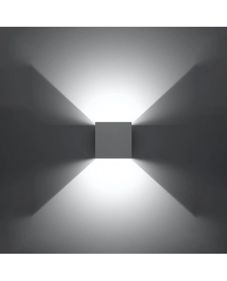 Kinkiet LUCA biały LED IP54 Sollux SL.0544