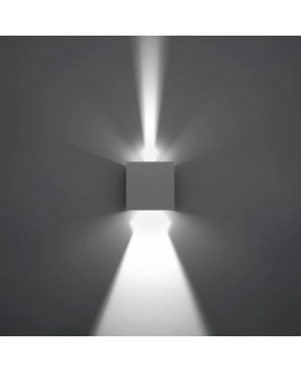 Kinkiet LUCA biały LED IP54 Sollux SL.0544