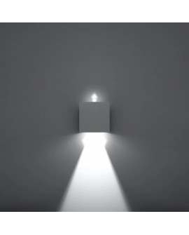 Kinkiet LUCA biały LED IP54 Sollux SL.0544