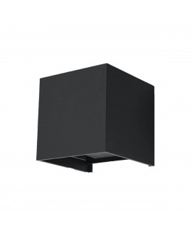 Kinkiet LUCA czarny LED IP54 Sollux SL.0545