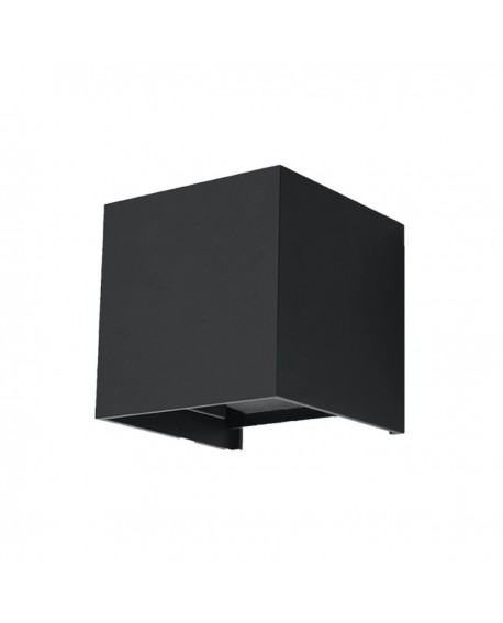 Kinkiet LUCA czarny LED IP54 Sollux SL.0545
