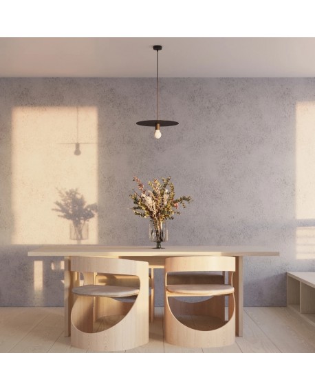 Lampa wisząca FLAVIO czarna Sollux SL.0853