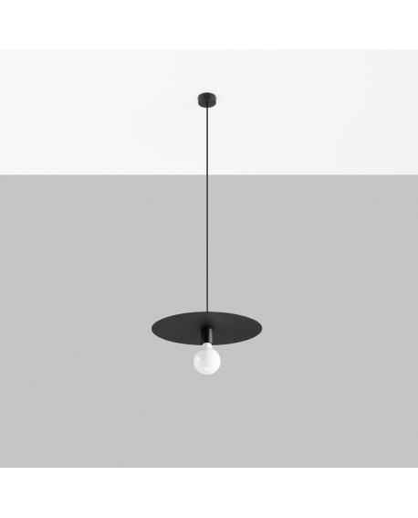 Lampa wisząca FLAVIO czarna Sollux SL.0853